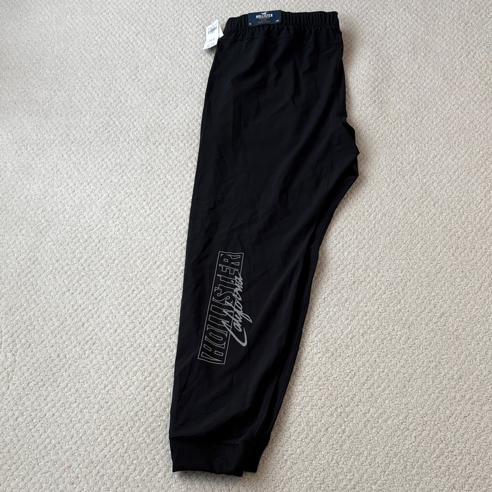Hollister Black Joggers for Men
